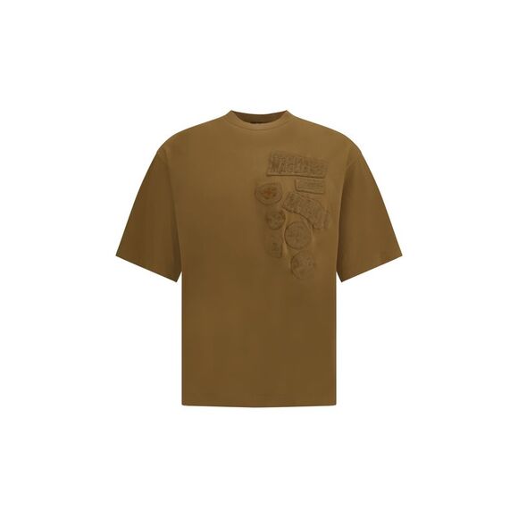 Dsquared2 Men Embroidered Patches T-Shirt - Picture 1 of 3